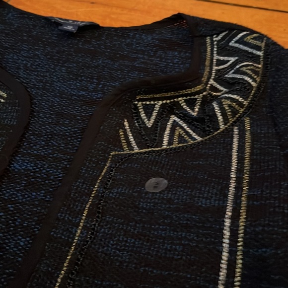 American Eagle size small cardigan with gold detailing - Picture 6 of 7
